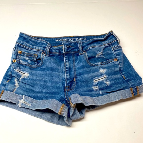 American Eagle Outfitters Pants - American Eagle Outfitters Blue Jean Shorts